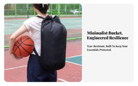 Heavy-Duty Cylindrical Backpack