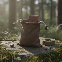 Portable Canvas Forage Bag Handsunrestricted Fruit Picking Bag for Camping