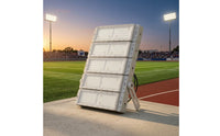 Waterproof LED Floodlight with Adjustable Bracket Bright LED Floodlight Energy Saving Flood Light with Bracket Mount Long-Lasting for Stadiums