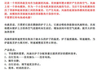 出口壁炉风扇温差发电高温热能风扇户外冰钓取暖炉不用电智能风扇