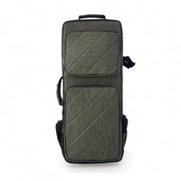 Double flutes Carry Bag Padded flutes Bag Zippered Case with Shoulder Strap for School