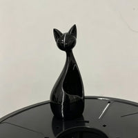 轻奢风桌面摆件 猫咪造型小雕像爱猫者专属家居装饰节日礼物
