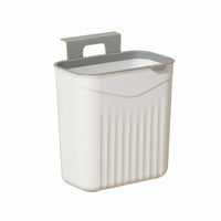 Wall-Mounted Trash Can Ribbed Front Cabinet Door Trash Can Compact