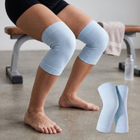 Silk Knee Brace for Joint Support - Thin, Breathable, Non-Slip for Men and Women