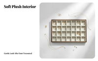 Multicompartment Jewelry Tray adaptable Compartments Compartmented Display Tray