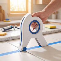 Handheld Tape Applicator with Cutter Exact Masking Tape Tool One-Handed Straight Line Taping Tool Portable for Painters, DIYers, Painting Prep, Home Renovation