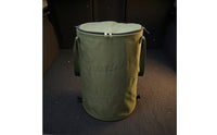 Foldable Trash Bin Cylindrical Outdoor Container