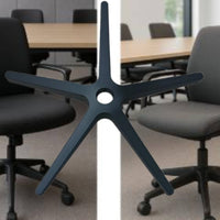 Long-Lasting Construction Office Chair Five-Star Base Stable Nylon 5-Leg Chair Base