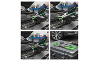 Long Reach Ignition Plug Cable Plug Wire Pliers Plastic-Coated Ignition Plug Cable Plug Wire Removal Plier Lightweight Tool Ergonomic for Mechanics, DIYers, Automotive Repair, Engine Bay