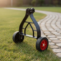 26/28 Mm Mower Support Wheel Easy to Install Yard Trimmer Support Wheel Lightweight Outdoor Tool Part