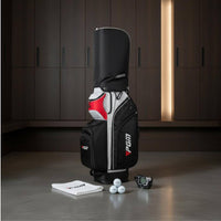 Lightweight Golf Bag with Club Holder Multi-Pocket Portable Golf Carrier Bag Wear-Resistant Sports Gear for Travel