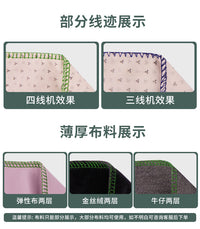 威克锁边机家用小型包缝机三线四线电动老式码边拷边包边机神器