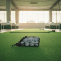 Breathable Golf Ball Pouch with Clip Hanging Golf Ball Holder with Clip Compact Easy to Clean for Golfers