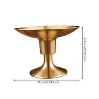 Brass Candle Holder Traditional Design & Household Decor Table Centerpiece
