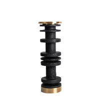 Sculptural Candle Holder Architectural Candlestick Holders Sturdy for Tabletop