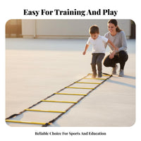 Long-Lasting Agility Ladder Flexible Speed Training Ladder Wear-Resistant Fitness Gear Lightweight for Children, Athletes