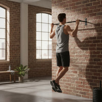 Wall-Mounted Pull-up Bar Indoor Wall-Attached Pull-up Bar Heavy-Duty for Home Gym, Garage