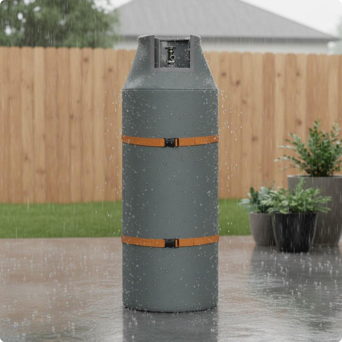 100 Lb Propane Cylinder Cover Waterproof 100 Lb Propane Cover Clear Top Window