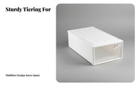 Rolling Under-Bed Box Large Capacity Underbed Bin particleresistant for Dorm Room