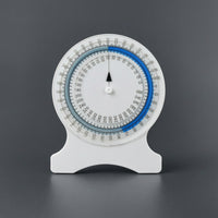 Analog Angle Gauge with Pointer Easy-to-Read Angle Gauge Handheld Inclinometer Portable for Job Site