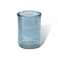 Cylindrical Mouthwash Cup with Thickened Base Easy to Clean Mouthwash Cup Durable Bathroom Tumbler Sturdy for Countertop