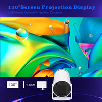 HY300 Portable 1080P Projector with EU Plug