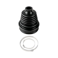 Ribbed CV Axle Boot with Clamps Flexible CV Boot Kit with Clamps Wear Resistant Bellows Seal Dustproof for Mechanics
