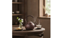 Copper Tea Kettle Thickened Hammered Copper Kettle Decorative Teapot with Lid for Home