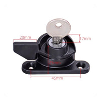Sliding opening Security Lock, Aluminum Alloy, deterrentTheft, Adjustable, Child resistant, home security