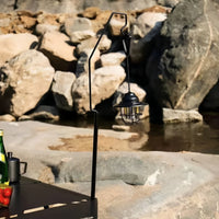 Table Clamp Lantern Hanger Lightweight Design Folding Table Lamp Holder