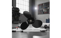3 Leaf Boat Propeller Smooth Push Outboard Motor Propeller Rapid Thrust Marine Part for Boating