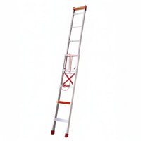 Aluminum A-Shaped Ladder Self-Standing Foldable Ladder Sturdy Safe for Home Maintenance, Warehouse