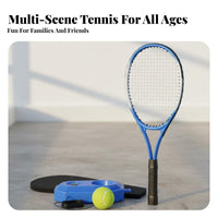 Stable Anti-Slip Base Tennis Practice Device with Ball on String Tangle-Untangled Cord Tennis Self-Practice Device Lightweight And