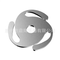 45转7寸大孔黑胶唱片固定适配器 碟机全铝转换器唱碟稳定器