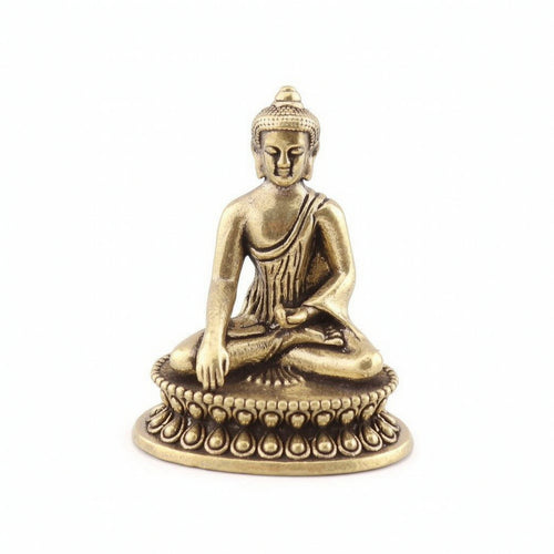 Shakyamuni Buddha Figurine Desktop Shakyamuni Buddha Statue for Collectors