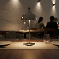 Rechargeable Toadstool Lamp Cordless Portable Toadstool Lamp Compact for Bedroom
