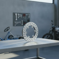 Go Kart Brake Disc Perforated Kart Brake Space-Saving Disc Hardware