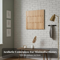 Meter Box Cover with pegs Opening Door Design Shelf with pegs Decorative