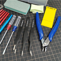 高达模型拼装工具套装 军模基础素组新手工具/剪钳/笔刀/水口钳