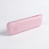 Travel Makeup Brush Holder Cosmetic Organizer Bag for Women Lightweight Storage, Professional Dustproof Pouch