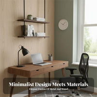 Ceiling-Suspended Single storage-areaSaving unobstructed Shelving single-tier Modern & fashion