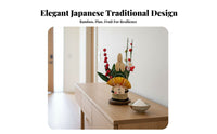 Japanese Kadomatsu Ornament, Pine & Bamboo New Year Decoration, Lucky Blessing Symbol for Home, Restaurant, Event