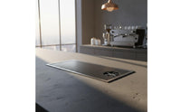 Utility Tray with Slatted Drainage Rectangular Tea Table Drainage Tray Gray for Baristas
