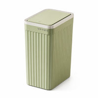 Trash Can with Lid Small Wastebasket with Lid Narrow for Bathroom, Office