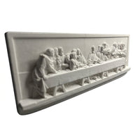 Last Supper Plaster Relief Sculpture, 45cm