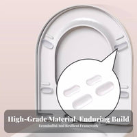 6 Pieces Lid Bumper impact absorbing Seat pad for Restroom, Hotel