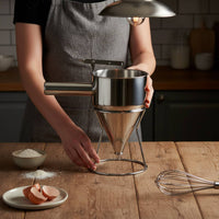 Takoyaki Batter Dispenser Easy Control Pancake Batter Funnel with Stand