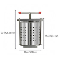 Stainless Steel Vegetable Dewatering Press Labor Saving Food Tool Portable