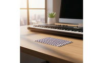 Responsive Keys Piano Key Contact Pad Easy Install Electronic Keyboard Conductive Pad Long-Lasting Keyboard Rubber Contact Mat Note Triggering for Repair Technicians, Maintenance