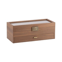 Multi-Functional Watch Box with Drawer Space-Saving Organizer for Closet